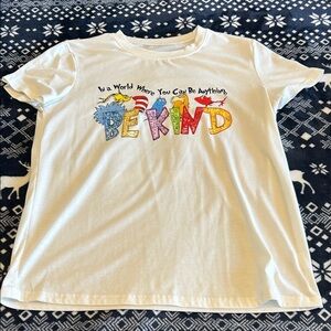 Be Kind White Kids T-Shirt